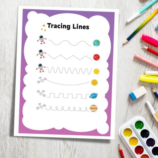 Alphabet and number tracing workbook - Wellness Within